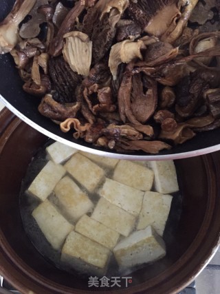 杂菌焖豆腐步骤9
