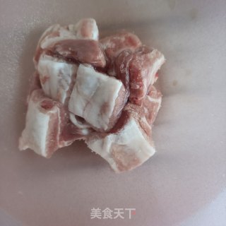 豆角炖排骨步骤1