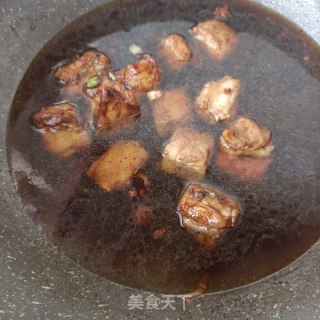 豆角炖排骨步骤9