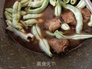 豆角炖排骨步骤13
