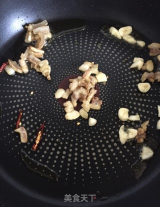 猪油渣炒扁豆步骤6