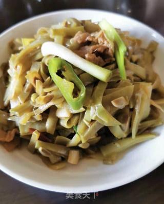 猪油渣炒扁豆步骤10