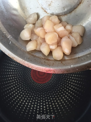 丝瓜炒鲜贝步骤4