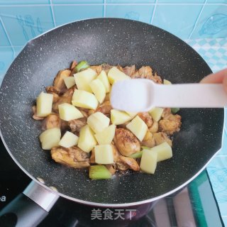 鸡块烧土豆步骤9