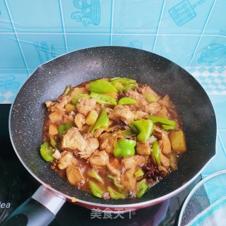 鸡块烧土豆步骤13