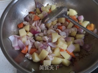 咖喱鸡肉饼步骤13