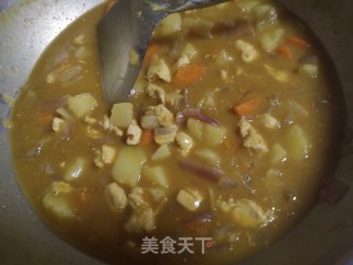 咖喱鸡肉饼步骤31