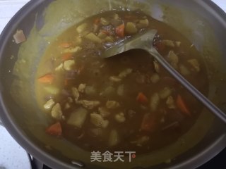 咖喱鸡肉饼步骤32