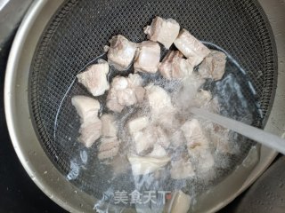 排骨花肉烧笋干步骤6
