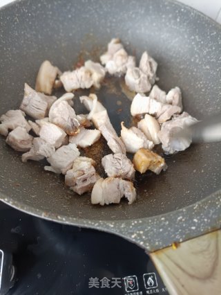 排骨花肉烧笋干步骤14