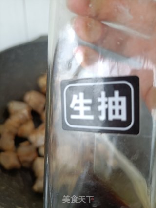 排骨花肉烧笋干步骤16