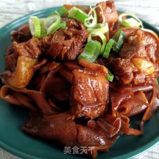 排骨花肉烧笋干步骤29