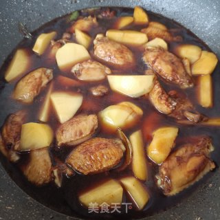 土豆烧翅中步骤15