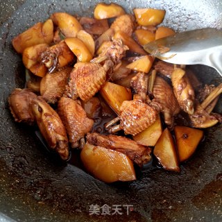 土豆烧翅中步骤17