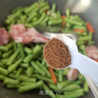 肉末焖豇豆角步骤7