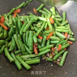 肉末焖豇豆角步骤10