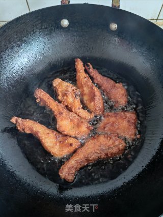 油炸鱼块步骤4