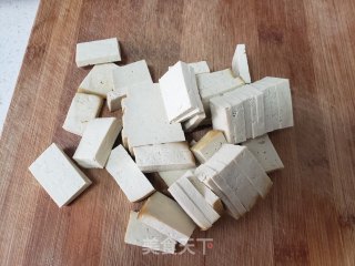 苋菜炒豆腐步骤2
