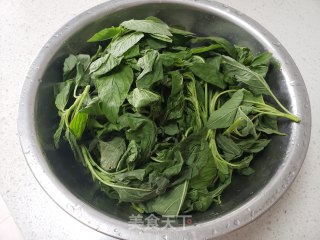 苋菜炒豆腐步骤3