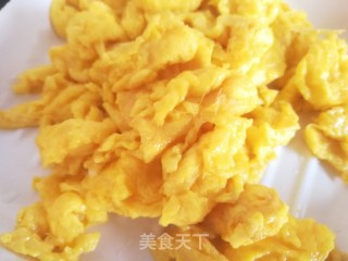 炒笨鸡蛋步骤7