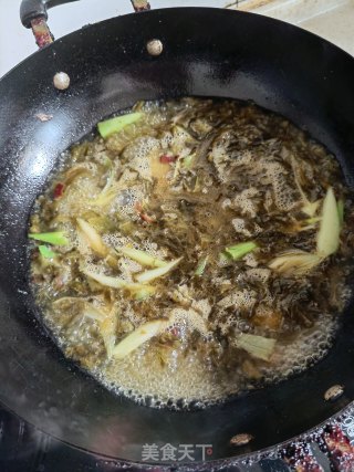 酸菜豆腐鱼步骤3