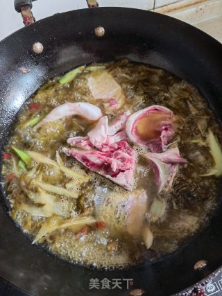 酸菜豆腐鱼步骤4