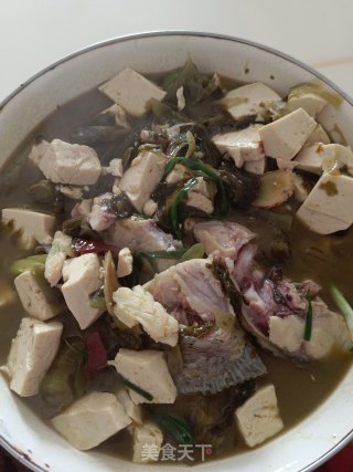 酸菜豆腐鱼步骤6