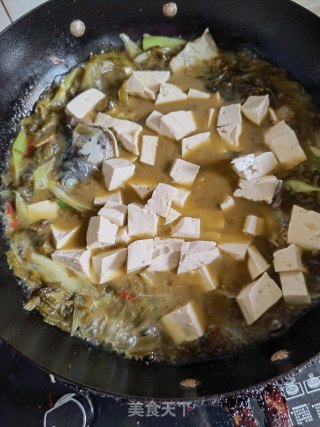 酸菜豆腐鱼步骤5