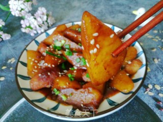 2元钱土豆这样做比肉还好吃～炖土豆步骤7