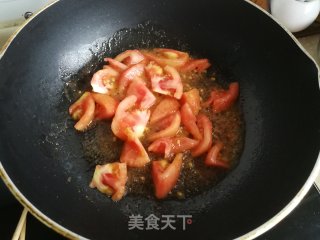 番茄鳞虾烧冬瓜步骤5