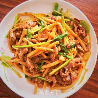 老友牛肉步骤6