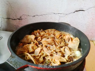 红烧肉炖干豆角步骤7