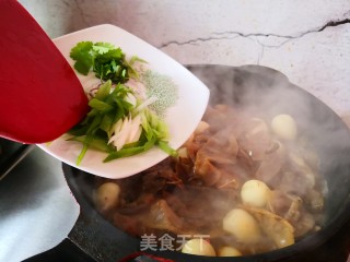 红烧肉炖干豆角步骤8