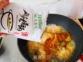 麻辣豆腐虾步骤7