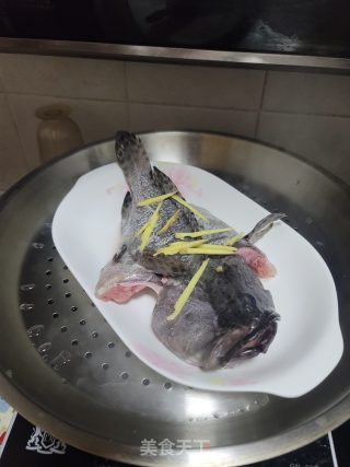 清蒸珍珠斑步骤2