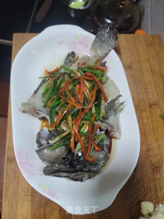 清蒸珍珠斑步骤7