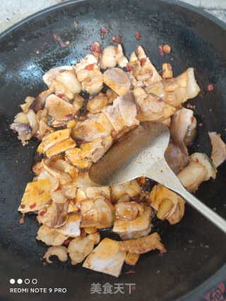 猪肉炒包菜步骤4