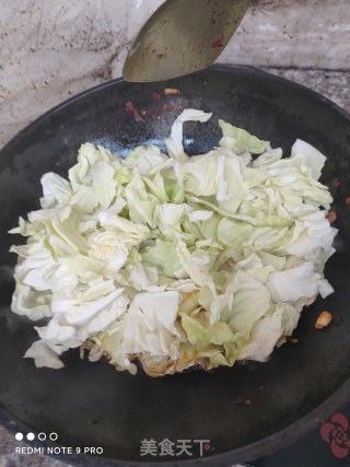 猪肉炒包菜步骤5