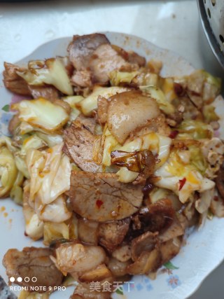 猪肉炒包菜步骤7