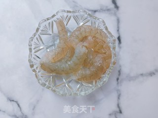 虾仁玉子豆腐步骤2