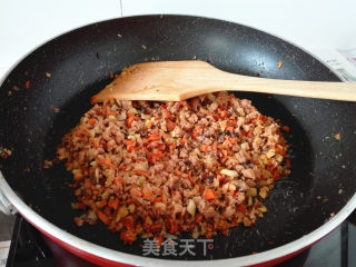肉末豆腐煎鸡蛋步骤8
