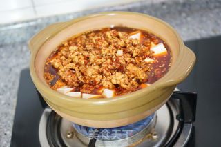 肉末豆腐煲步骤11