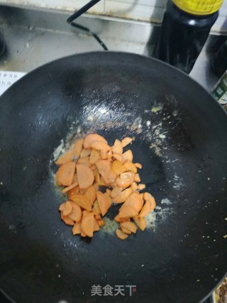 滑炒肉片步骤5