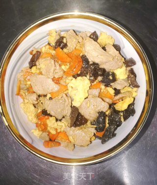 滑炒肉片步骤8