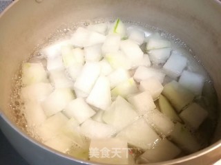 清热解暑减脂美食～火腿扁尖笋煮冬瓜步骤5