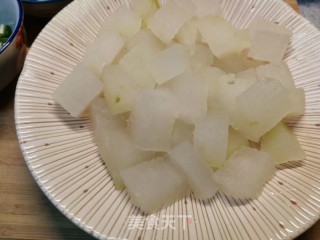 清热解暑减脂美食～火腿扁尖笋煮冬瓜步骤6
