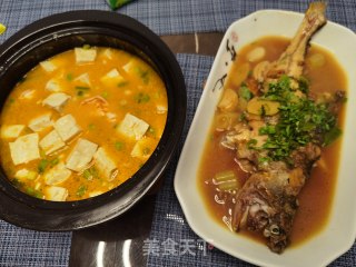 “蟹黄”豆腐煲步骤13
