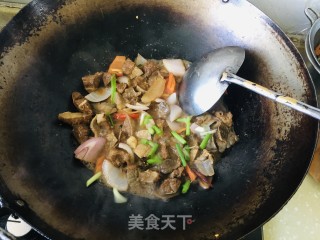 家常炒猪肺步骤7