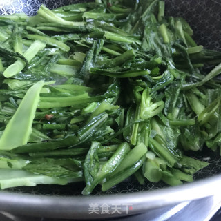 椒香油麦菜步骤7