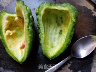 蛤蜊炒苦瓜步骤2